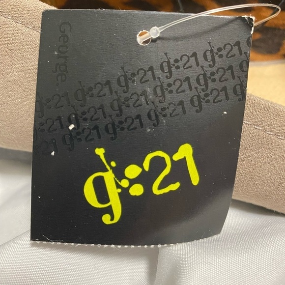 G21 by George Slip-On Flat Ballet Shoes, size 10 Summer - Picture 10 of 10